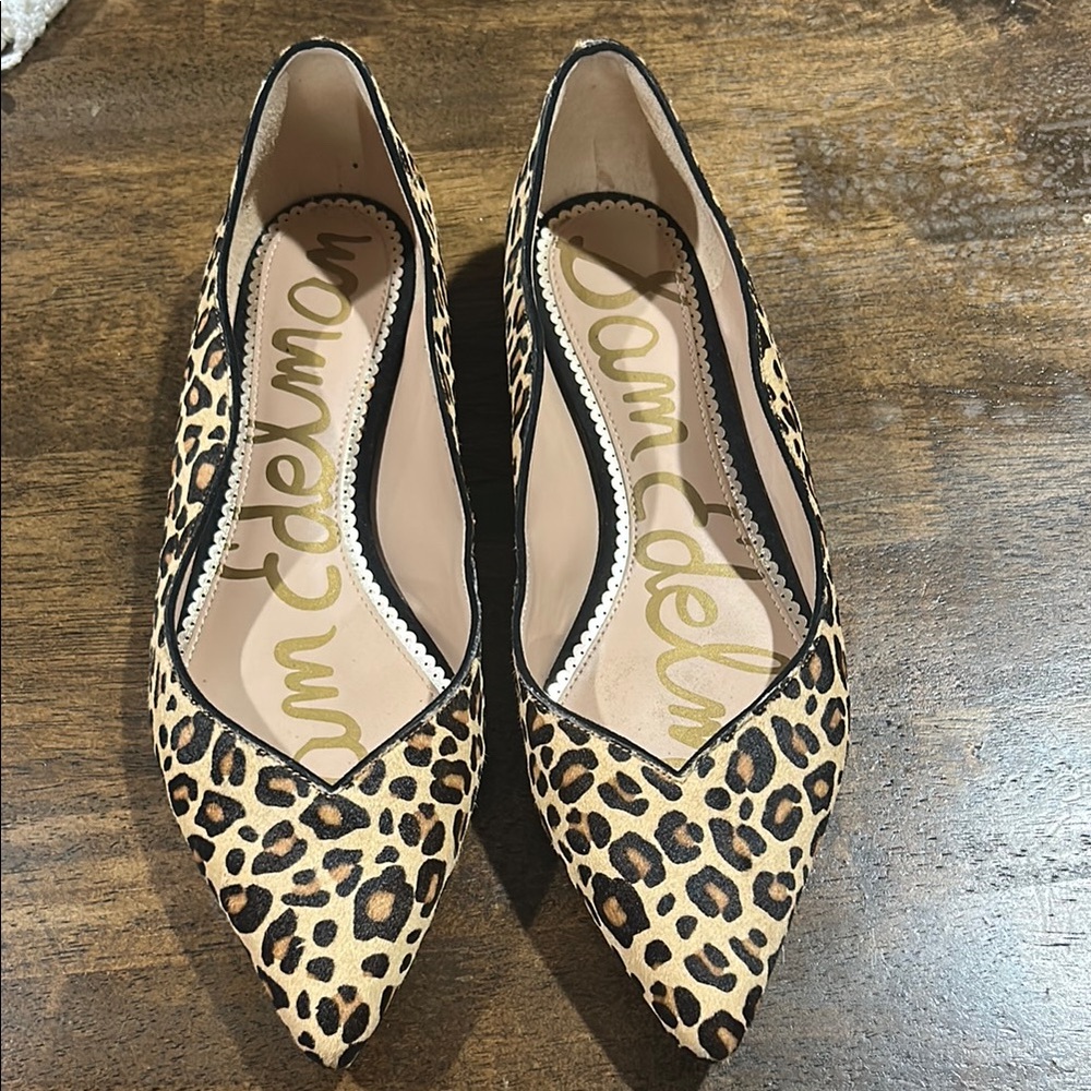 Sam Edelman Leopard Print Women's Flats